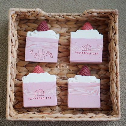 Strawberry Cake 🍰 Cold Process Soap