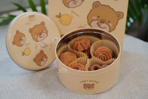 Cookie Soap Tin Giftbox with Cute Bear or Rabbit | 可爱小熊兔子饼干皂礼盒 Pre Order