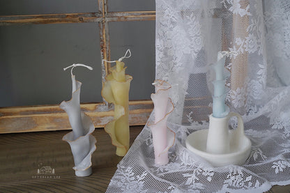 Hand Rolled Taper Candles | Unscented (Pre-order)