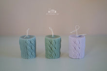Load image into Gallery viewer, Knitting Wool Pillar Candle (Pre-order)
