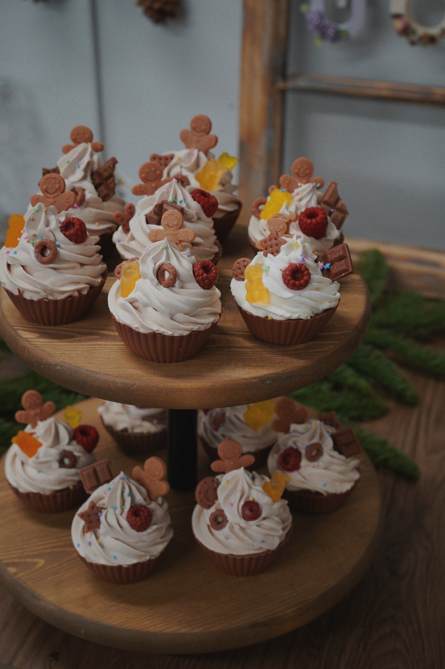 Gingerbread Chocolate Cupcake 🧁 Cold Process Soap