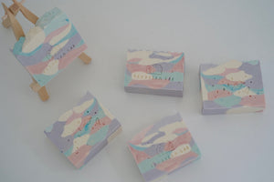 Palette Pastel Camo Cold Process Soap