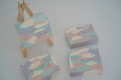 Palette Pastel Camo Cold Process Soap