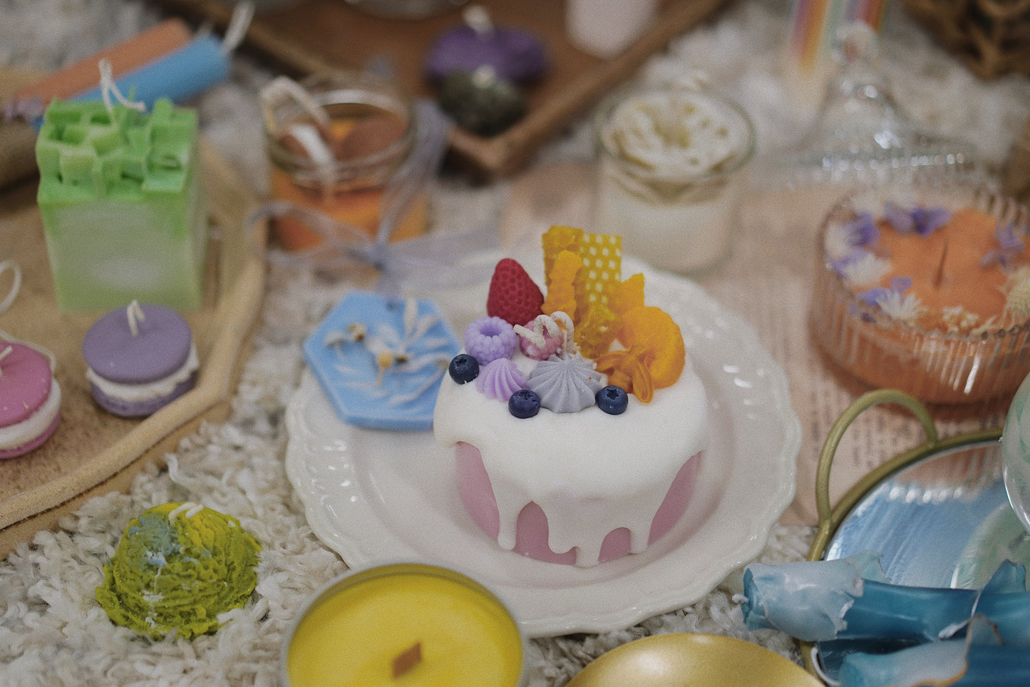 Workshop - 4 inch cake candle 4寸蛋糕蜡烛