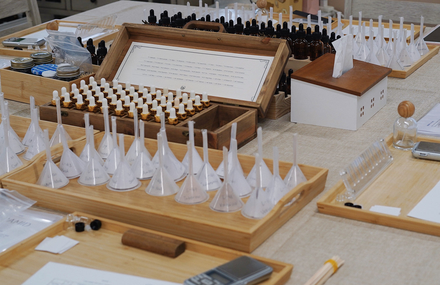 Certificate Course - ISDH Intermediate Perfumery Class 韩国ISDH调香学校温哥华分校 中级调香证书课程