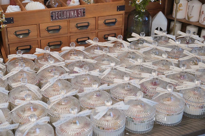 Floral Soy Wax Container Scented Message Candle (Pre-Order)