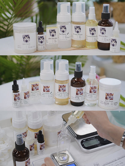 工作坊-宠物用品DIY天然护肤班宠物狗自然护理产品DIY课程（有线上视频课）